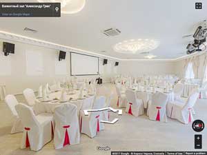 Google панорамы банкетного зала Александр Грин